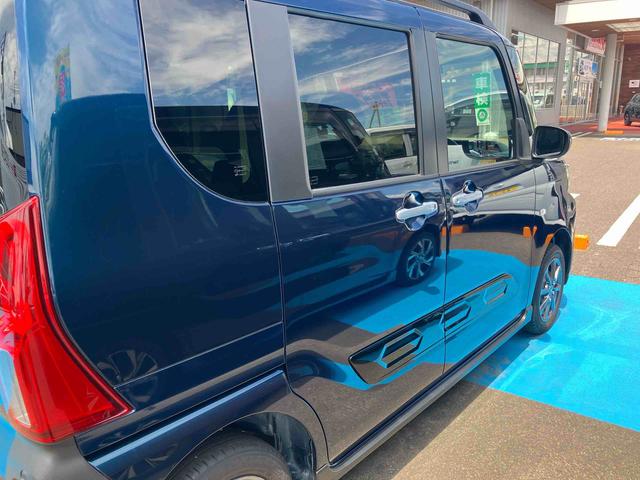 タントファンクロス４ＷＤ　ＣＶＴ　６６０ｃｃ　両側電動スライドドア　衝突被害軽減ブレーキ　横滑り防止装置　ＡＢＳ　アイドリングストップ　プッシュボタンスタート　ベンチシート　前席シートヒーター　シートバックテーブル（福島県）の中古車