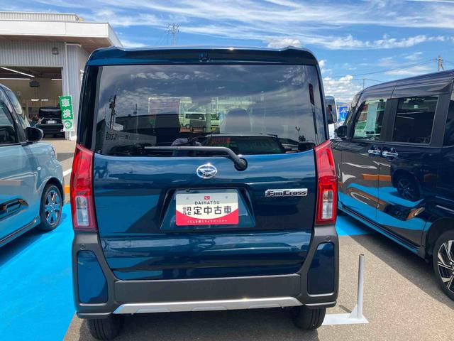 タントファンクロス４ＷＤ　ＣＶＴ　６６０ｃｃ　両側電動スライドドア　衝突被害軽減ブレーキ　横滑り防止装置　ＡＢＳ　アイドリングストップ　プッシュボタンスタート　ベンチシート　前席シートヒーター　シートバックテーブル（福島県）の中古車