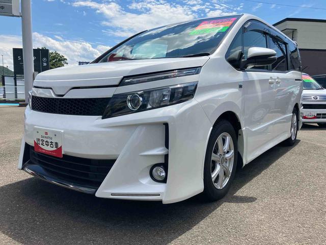 ヴォクシーＺＳ　Ｇ’ｓ２ＷＤ　ＣＶＴ　２０００ｃｃ　両側スライドドア　ＥＴＣ車載器　バックモニター　衝突被害軽減ブレーキ　横滑り防止装置　ＡＢＳ　オートエアコン　アイドリングストップ　プッシュボタンスタート　車検整備付（福島県）の中古車