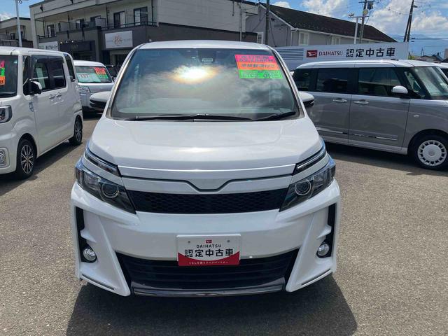ヴォクシーＺＳ　Ｇ’ｓ２ＷＤ　ＣＶＴ　２０００ｃｃ　両側スライドドア　ＥＴＣ車載器　バックモニター　衝突被害軽減ブレーキ　横滑り防止装置　ＡＢＳ　オートエアコン　アイドリングストップ　プッシュボタンスタート　車検整備付（福島県）の中古車