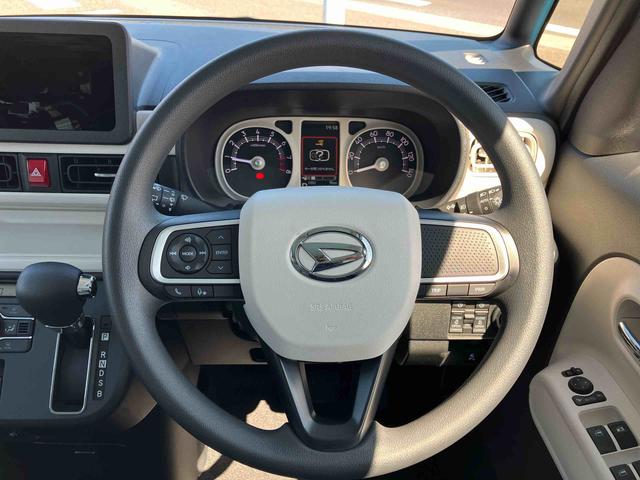 ムーヴキャンバスストライプスＧ２ＷＤ　ＣＶＴ　６６０ｃｃ　両側電動スライドドア　衝突被害軽減ブレーキ　横滑り防止装置　ＡＢＳ　アイドリングストップ　プッシュボタンスタート　ホットカップホルダー　前席シートヒーター　届出済未使用車（福島県）の中古車