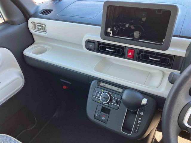 ムーヴキャンバスストライプスＧ２ＷＤ　ＣＶＴ　６６０ｃｃ　両側電動スライドドア　衝突被害軽減ブレーキ　横滑り防止装置　ＡＢＳ　アイドリングストップ　プッシュボタンスタート　ホットカップホルダー　前席シートヒーター　届出済未使用車（福島県）の中古車