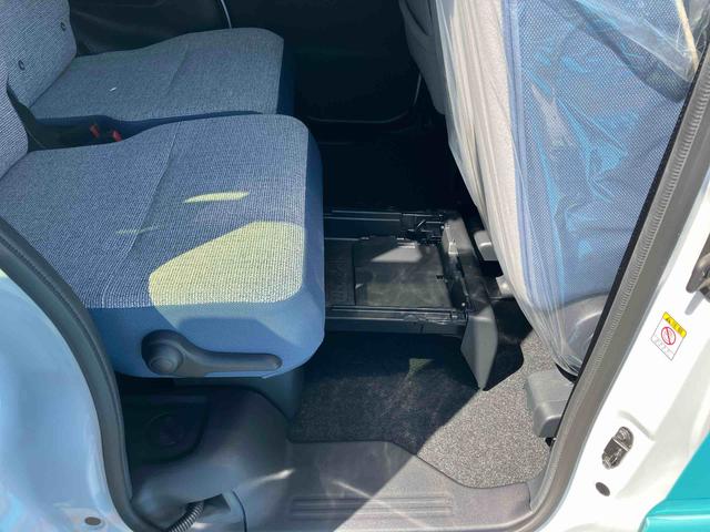 ムーヴキャンバスストライプスＧ２ＷＤ　ＣＶＴ　６６０ｃｃ　両側電動スライドドア　衝突被害軽減ブレーキ　横滑り防止装置　ＡＢＳ　アイドリングストップ　プッシュボタンスタート　ホットカップホルダー　前席シートヒーター　届出済未使用車（福島県）の中古車