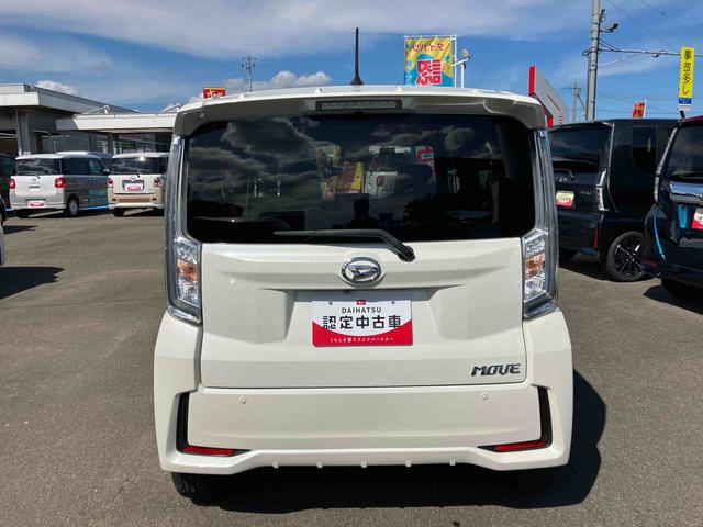 ムーヴカスタム　Ｘリミテッド　ＳＡIII２ＷＤ　ＣＶＴ　６６０ｃｃ　社外ナビ　バックモニター　衝突被害軽減ブレーキ　横滑り防止装置　ＡＢＳ　アイドリングストップ　プッシュボタンスタート　トップシェイドフロントガラス　車検整備付（福島県）の中古車