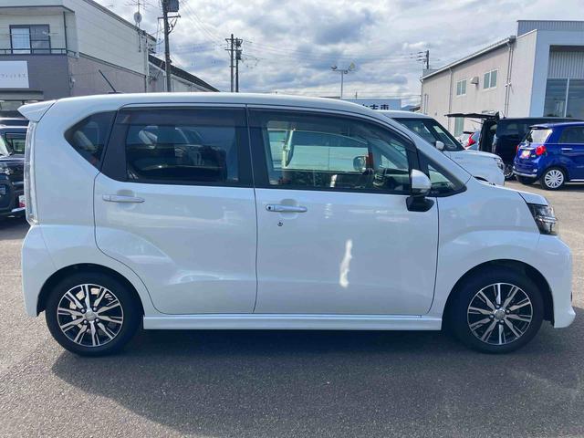 ムーヴカスタム　Ｘリミテッド　ＳＡIII２ＷＤ　ＣＶＴ　６６０ｃｃ　社外ナビ　バックモニター　衝突被害軽減ブレーキ　横滑り防止装置　ＡＢＳ　アイドリングストップ　プッシュボタンスタート　トップシェイドフロントガラス　車検整備付（福島県）の中古車