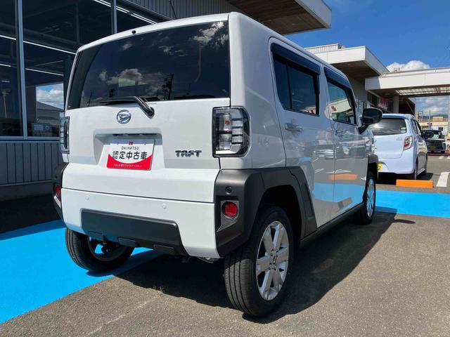 タフトG4WD CVT 660cc スカイフィールトップ クルーズコントロール 衝突被害軽減ブレーキ 横滑り防止装置 ABS アイドリングストップ プッシュボタンスタート 前席シートヒーター(福島県)の中古車