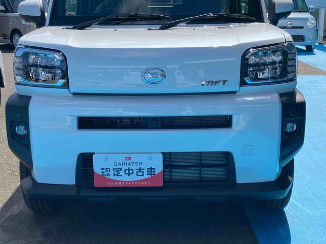 タフトG4WD CVT 660cc スカイフィールトップ クルーズコントロール 衝突被害軽減ブレーキ 横滑り防止装置 ABS アイドリングストップ プッシュボタンスタート 前席シートヒーター(福島県)の中古車