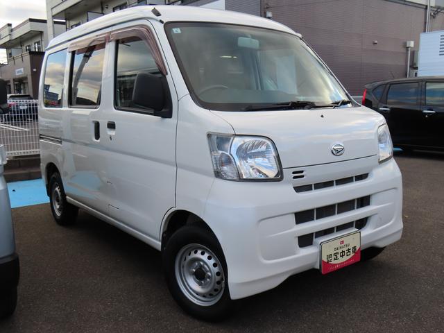 ハイゼットカーゴDXパートタイム4WD 5速マニュアル 660cc 両側スライドドア キーレスエントリー マニュアルエアコン 前席パワーウィンドウ 運転席・助手席エアバッグ(福島県)の中古車