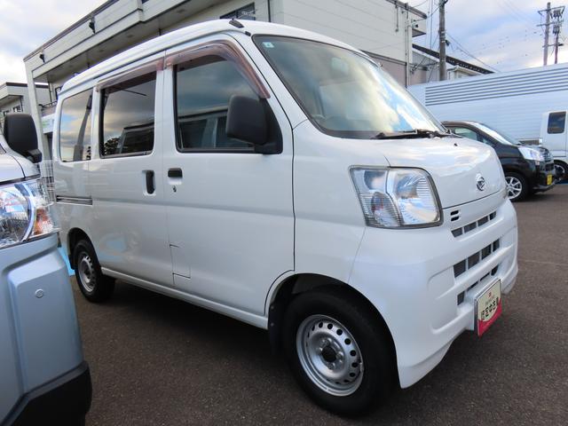 ハイゼットカーゴDXパートタイム4WD 5速マニュアル 660cc 両側スライドドア キーレスエントリー マニュアルエアコン 前席パワーウィンドウ 運転席・助手席エアバッグ(福島県)の中古車