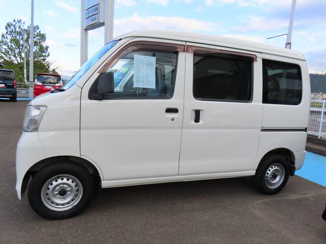 ハイゼットカーゴDXパートタイム4WD 5速マニュアル 660cc 両側スライドドア キーレスエントリー マニュアルエアコン 前席パワーウィンドウ 運転席・助手席エアバッグ(福島県)の中古車