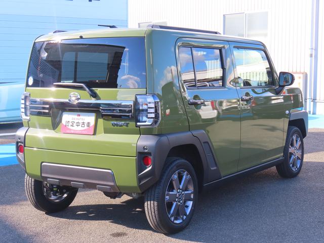 タフトG ダーククロムベンチャー4WD CVT 660cc スカイフィールトップ ナビ バックモニター ドライブレコーダー 衝突被害軽減ブレーキ 横滑り防止装置 ABS アイドリングストップ プッシュボタンスタート シートヒーター(福島県)の中古車