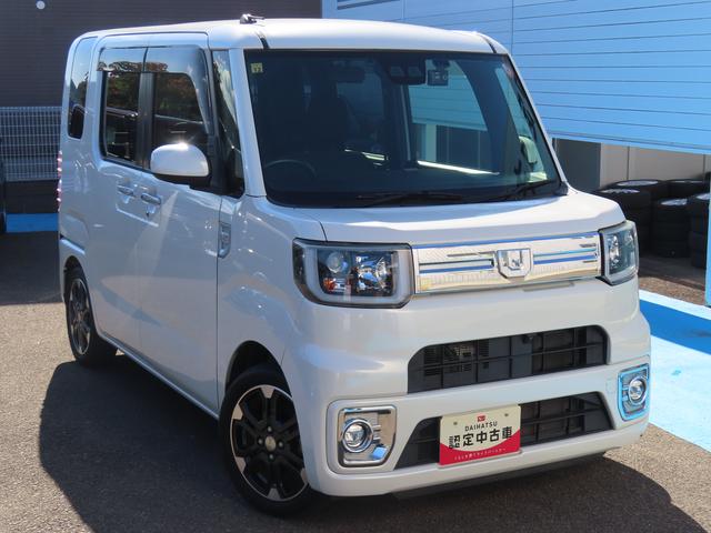 ウェイクＧターボリミテッドＳＡIII２ＷＤ　ＣＶＴ　６６０ｃｃ　両側電動スライドドア　ナビ　全方位モニター　衝突被害軽減ブレーキ　横滑り防止装置　ＡＢＳ　アイドリングストップ　プッシュボタンスタート　オートエアコン　車検整備付（福島県）の中古車