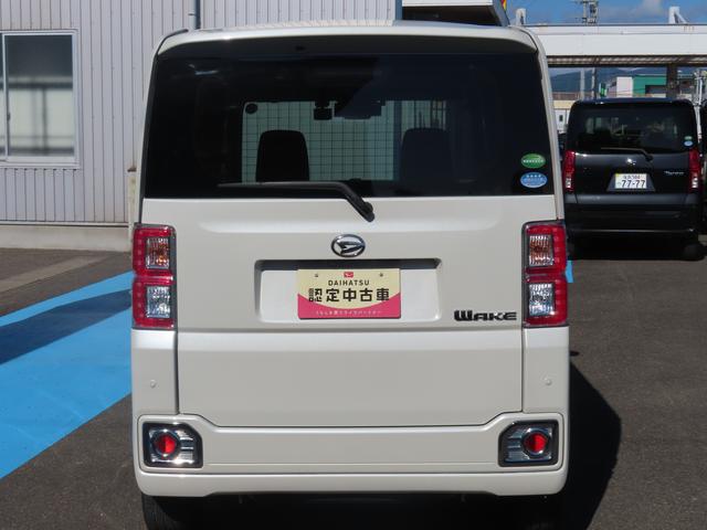 ウェイクＧターボリミテッドＳＡIII２ＷＤ　ＣＶＴ　６６０ｃｃ　両側電動スライドドア　ナビ　全方位モニター　衝突被害軽減ブレーキ　横滑り防止装置　ＡＢＳ　アイドリングストップ　プッシュボタンスタート　オートエアコン　車検整備付（福島県）の中古車