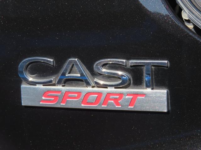 キャストスポーツSAII2WD CVT パドルシフト 660cc ターボ ナビ バックモニター ETC車載器 衝突被害軽減ブレーキ 横滑り防止装置 ABS アイドリングストップ プッシュボタンスタート 車検整備付(福島県)の中古車