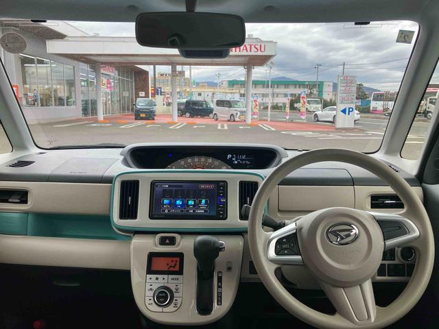 ムーヴキャンバスＸメイクアップリミテッド　ＳＡIII　車検整備付４ＷＤ　ＣＶＴ　６６０ｃｃ　車検整備付　ナビ　全方位モニター　両側電動スライドドア　衝突被害軽減ブレーキ　横滑り防止装置　ＡＢＳ　アイドリングストップ　プッシュボタンスタート　ワンオーナー車（福島県）の中古車