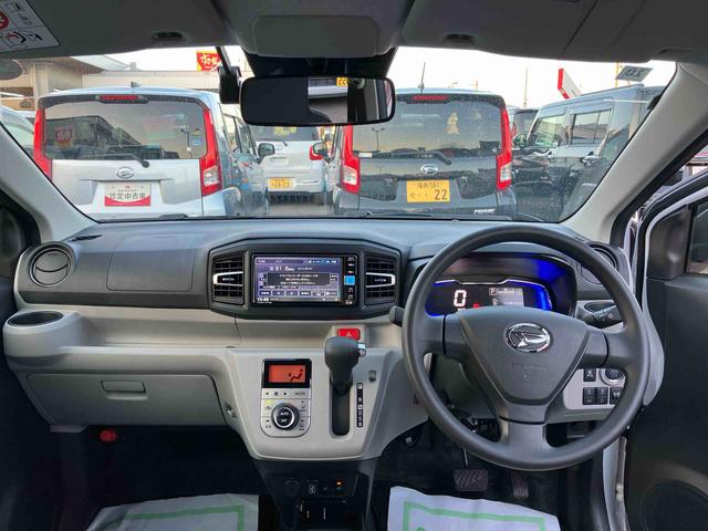 ミライースG SAIII2WD CVT 660cc ナビ バックモニター ドライブレコーダー 衝突被害軽減ブレーキ 横滑り防止装置 ABS アイドリングストップ プッシュボタンスタート オートエアコン 前席シートヒーター(福島県)の中古車