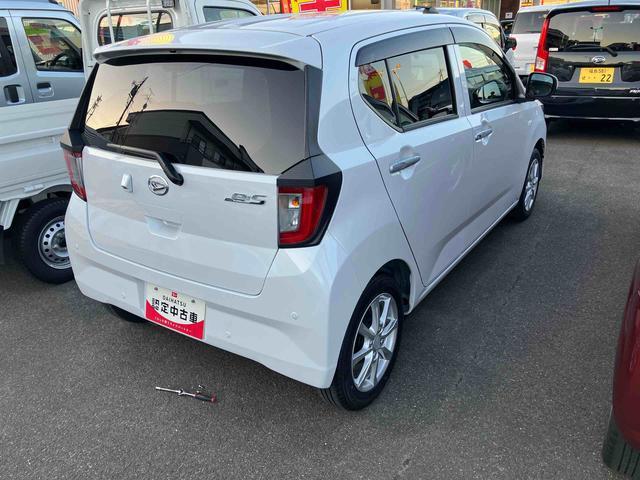 ミライースG SAIII2WD CVT 660cc ナビ バックモニター ドライブレコーダー 衝突被害軽減ブレーキ 横滑り防止装置 ABS アイドリングストップ プッシュボタンスタート オートエアコン 前席シートヒーター(福島県)の中古車