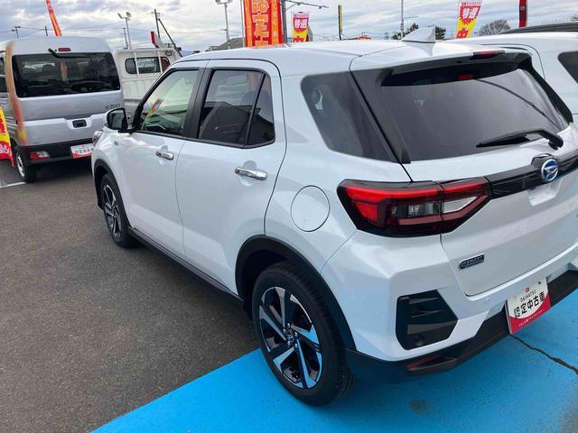 ロッキープレミアムＧ　ＨＥＶ　スマートアシスト搭載２ＷＤ　ＣＶＴ　１２００ｃｃ　ハイブリッド　衝突被害軽減ブレーキ　横滑り防止装置　ＡＢＳ　サイドエアバッグ　プッシュボタンスタート　クルーズコントロール　ディスプレイオーディオ　全方位モニター（福島県）の中古車