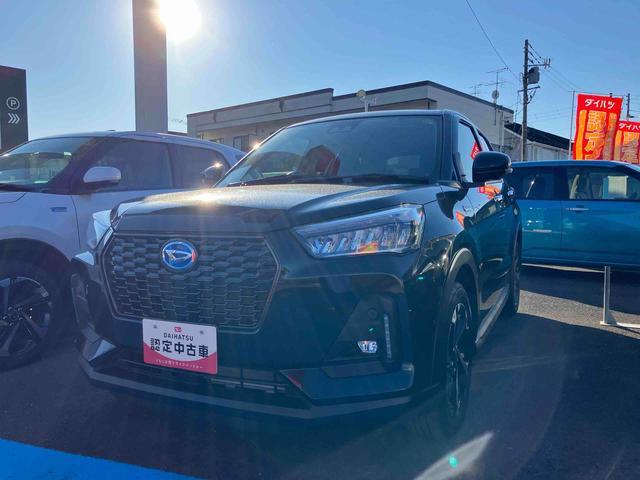 ロッキープレミアムG HEV2WD CVT 1200cc ハイブリッド 衝突被害軽減ブレーキ 横滑り防止装置 ABS プッシュボタンスタート ディスプレイオーディオ クルーズコントロール 前席シートヒーター(福島県)の中古車