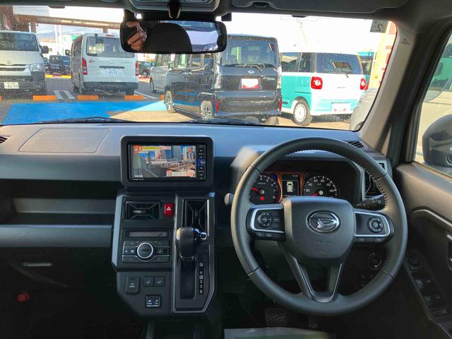 タフトＧターボ　　４ＷＤ　ドラレコ　車検整備付　ワンオーナー車４ＷＤ　ＣＶＴ　６６０ｃｃ　ナビ　バックモニター　前席シートヒーター　衝突被害軽減ブレーキ　横滑り防止装置　ＡＢＳ　アイドリングストップ　プッシュボタンスタート　クルーズコントロール　車検整備付（福島県）の中古車