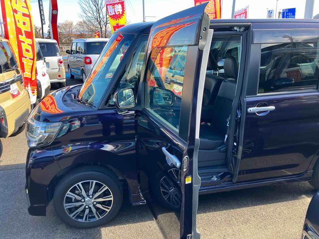 タントカスタムＸ　トップエディションＳＡII２ＷＤ　ＣＶＴ　６６０ｃｃ　ナビ　バックモニター　ＥＴＣ車載器　両側スライドドア　衝突被害軽減ブレーキ　横滑り防止装置　ＡＢＳ　アイドリングストップ　プッシュボタンスタート　オートエアコン（福島県）の中古車