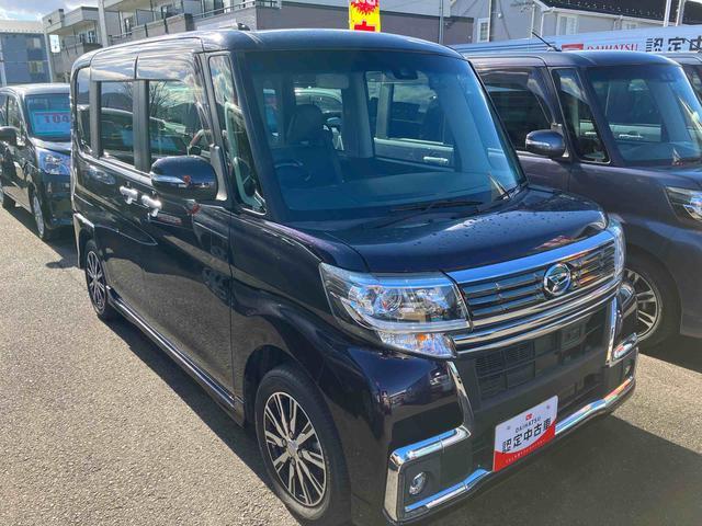 タントカスタムＸ　トップエディションＳＡII２ＷＤ　ＣＶＴ　６６０ｃｃ　ナビ　バックモニター　ＥＴＣ車載器　両側スライドドア　衝突被害軽減ブレーキ　横滑り防止装置　ＡＢＳ　アイドリングストップ　プッシュボタンスタート　オートエアコン（福島県）の中古車