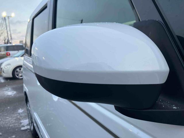 ムーヴキャンバスセオリーＧ　届出済未使用車２ＷＤ　ＣＶＴ　６６０ｃｃ　両側電動スライドドア　衝突被害軽減ブレーキ　横滑り防止装置　ＡＢＳ　アイドリングストップ　プッシュボタンスタート　全席シートヒーター　オーディオレス　届出済未使用車（福島県）の中古車