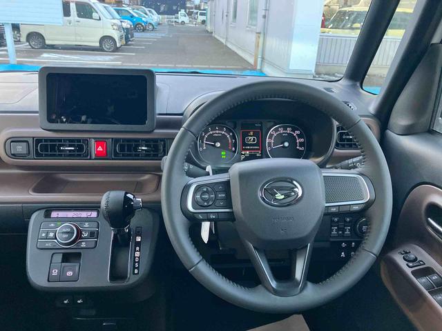 ムーヴキャンバスセオリーＧ　届出済未使用車２ＷＤ　ＣＶＴ　６６０ｃｃ　両側電動スライドドア　衝突被害軽減ブレーキ　横滑り防止装置　ＡＢＳ　アイドリングストップ　プッシュボタンスタート　全席シートヒーター　オーディオレス　届出済未使用車（福島県）の中古車