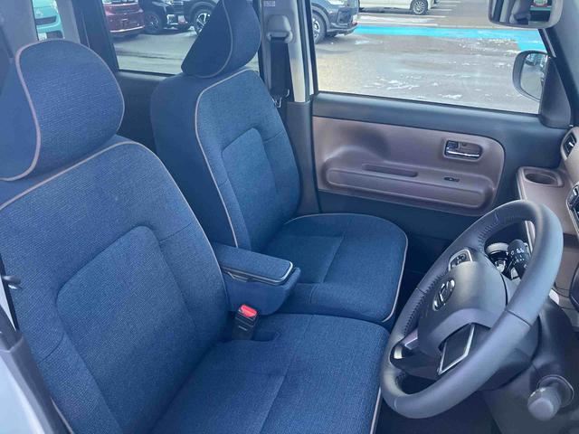 ムーヴキャンバスセオリーＧ　届出済未使用車２ＷＤ　ＣＶＴ　６６０ｃｃ　両側電動スライドドア　衝突被害軽減ブレーキ　横滑り防止装置　ＡＢＳ　アイドリングストップ　プッシュボタンスタート　全席シートヒーター　オーディオレス　届出済未使用車（福島県）の中古車