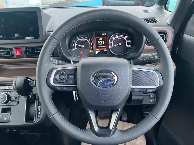 ムーヴキャンバスセオリーＧ　届出済未使用車２ＷＤ　ＣＶＴ　６６０ｃｃ　両側電動スライドドア　衝突被害軽減ブレーキ　横滑り防止装置　ＡＢＳ　アイドリングストップ　プッシュボタンスタート　全席シートヒーター　オーディオレス　届出済未使用車（福島県）の中古車