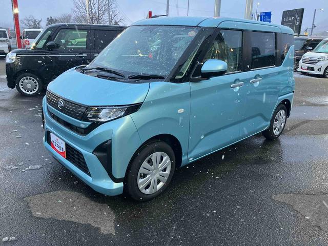 ムーヴＸ　届出済未使用車２ＷＤ　ＣＶＴ　６６０ｃｃ　衝突被害軽減ブレーキ　横滑り防止装置　ＡＢＳ　アイドリングストップ　プッシュボタンスタート　両側スライドドア　ディスプレイオーディオ　バックモニター　届出済未使用車（福島県）の中古車