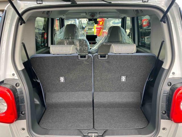 ムーヴキャンバスストライプスＧ　届出済未使用車４ＷＤ　ＣＶＴ　６６０ｃｃ　衝突被害軽減ブレーキ　横滑り防止装置　ＡＢＳ　サイドエアバッグ　アイドリングストップ　プッシュボタンスタート　両側電動スライドドア　ベンチシート　全席シートヒーター（福島県）の中古車