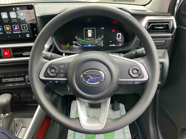 ロッキーＸ　ＨＥＶ２ＷＤ　ＣＶＴ　１２００ｃｃ　ハイブリッド　衝突被害軽減ブレーキ　横滑り防止装置　ＡＢＳ　サイドエアバッグ　スマートキー　プッシュボタンスタート　ディスプレイオーディオ　バックモニター（福島県）の中古車