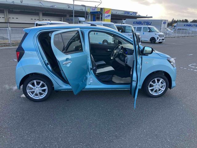 ミライースＧ　ＳＡIII　届出済未使用車４ＷＤ　ＣＶＴ　６６０ｃｃ　衝突被害軽減ブレーキ　横滑り防止装置　ＡＢＳ　アイドリングストップ　プッシュボタンスタート　全席シートヒーター　オートエアコン　届出済未使用車（福島県）の中古車