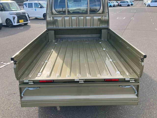 ハイゼットトラックジャンボエクストラ　４ＷＤ　届出済未使用車４ＷＤ　ＣＶＴ　６６０ｃｃ　衝突被害軽減ブレーキ　横滑り防止装置　ＡＢＳ　エアバッグ　アイドリングストップ　プッシュボタンスタート　マニュアルエアコン　パワーステアリング　荷台作業灯　届出済未使用車（福島県）の中古車