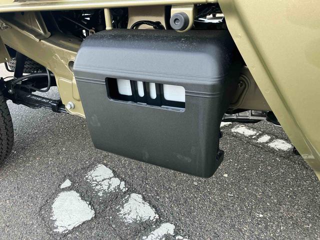 ハイゼットトラックジャンボエクストラ　４ＷＤ　届出済未使用車４ＷＤ　ＣＶＴ　６６０ｃｃ　衝突被害軽減ブレーキ　横滑り防止装置　ＡＢＳ　エアバッグ　アイドリングストップ　プッシュボタンスタート　マニュアルエアコン　パワーステアリング　荷台作業灯　届出済未使用車（福島県）の中古車