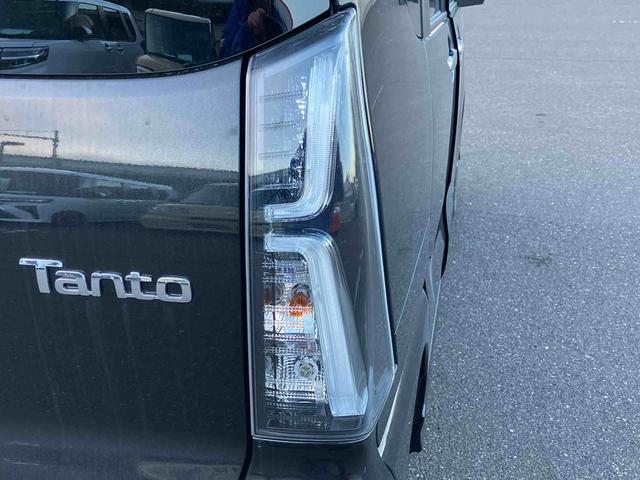 タントカスタムＲＳリミテッド　ターボ　４ＷＤ　届出済未使用車４ＷＤ　ＣＶＴ　６６０ｃｃ　ターボ　ＥＴＣ　両側電動スライドドア　衝突被害軽減ブレーキ　横滑り防止装置　ＡＢＳ　サイドエアバッグ　アイドリングストップ　プッシュボタンスタート　クルーズコントロール（福島県）の中古車