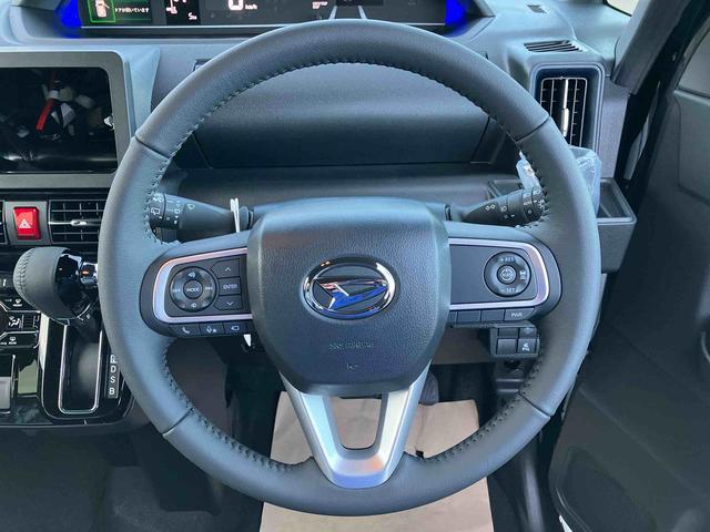 タントカスタムＲＳリミテッド　ターボ　４ＷＤ　届出済未使用車４ＷＤ　ＣＶＴ　６６０ｃｃ　ターボ　ＥＴＣ　両側電動スライドドア　衝突被害軽減ブレーキ　横滑り防止装置　ＡＢＳ　サイドエアバッグ　アイドリングストップ　プッシュボタンスタート　クルーズコントロール（福島県）の中古車