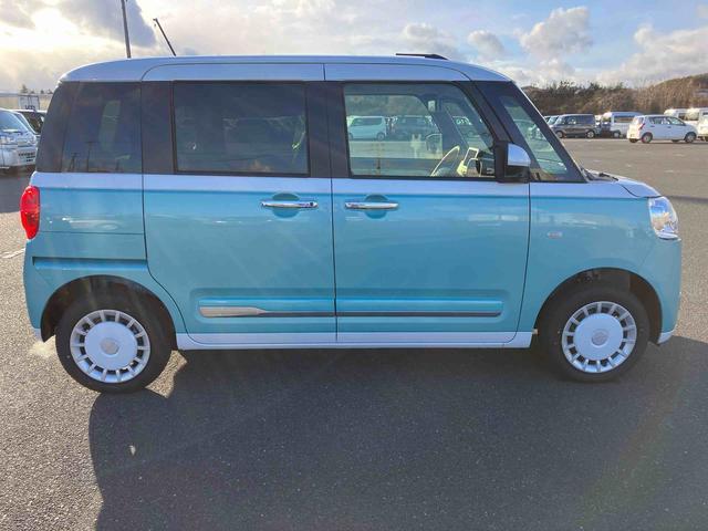 ムーヴキャンバスストライプスＧ　両側電動スライドドア　届出済未使用車　４ＷＤ４ＷＤ　ＣＶＴ　６６０ｃｃ　両側電動スライドドア　衝突被害軽減ブレーキ　横滑り防止装置　ＡＢＳ　サイドエアバッグ　アイドリングストップ　プッシュボタンスタート　前席シートヒーター　届出済未使用車（福島県）の中古車