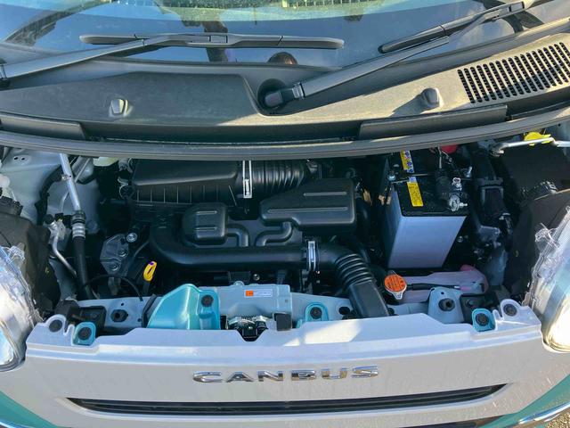 ムーヴキャンバスストライプスＧ　両側電動スライドドア　届出済未使用車　４ＷＤ４ＷＤ　ＣＶＴ　６６０ｃｃ　両側電動スライドドア　衝突被害軽減ブレーキ　横滑り防止装置　ＡＢＳ　サイドエアバッグ　アイドリングストップ　プッシュボタンスタート　前席シートヒーター　届出済未使用車（福島県）の中古車