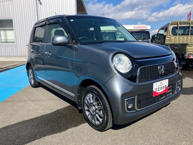 N−ONEプレミアム 4WD 車検整備付4WD CVT 660cc ディスチャージヘッドランプ IR/UVカット 運転席・助手席エアバッグ ABS ヒルスタートアシスト機能 アイドリングストップ プッシュボタンスタート ガラス 車検整備付(福島県)の中古車