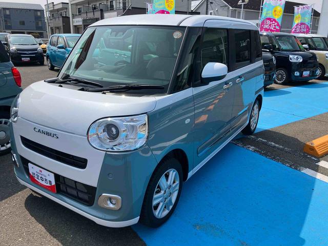 ムーヴキャンバスストライプスGターボ(福島県)の中古車