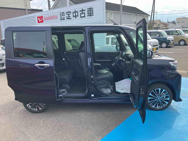 タントカスタムRSリミテッド2WD 660cc ターボ 衝突被害軽減ブレーキ 横滑り防止装置 ABS アイドリングストップ プッシュボタンスタート 両側電動スライドドア ディスプレイオーディオ バックモニター(福島県)の中古車
