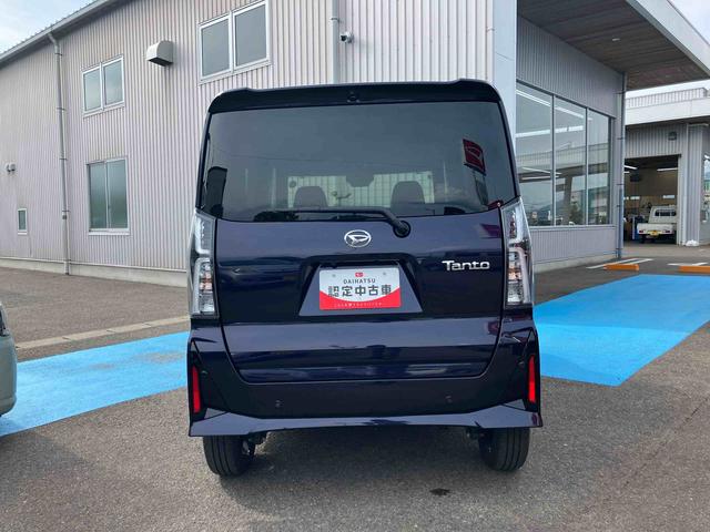 タントカスタムRSリミテッド2WD 660cc ターボ 衝突被害軽減ブレーキ 横滑り防止装置 ABS アイドリングストップ プッシュボタンスタート 両側電動スライドドア ディスプレイオーディオ バックモニター(福島県)の中古車