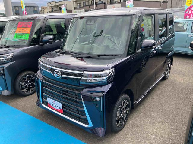 タントカスタムXリミテッド2WD 660cc ディスプレイオーディオ バックモニター ETC 衝突被害軽減ブレーキ 横滑り防止装置 ABS アイドリングストップ プッシュボタンスタート 両側電動スライドドア オートライト(福島県)の中古車
