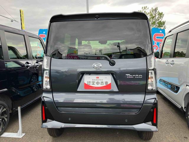 タントカスタムＸリミテッド２ＷＤ　６６０ｃｃ　ＥＴＣ車載器　衝突被害軽減ブレーキ　横滑り防止装置　ＡＢＳ　アイドリングストップ　プッシュボタンスタート　両側電動スライドドア　前席シートヒーター　クルーズコントロール（福島県）の中古車