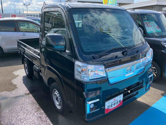 ハイゼットトラックＥＸＴ４ＷＤ　ＭＴ　６６０ｃｃ　衝突被害軽減ブレーキ　横滑り防止装置　ＡＢＳ　運転席・助手席エアバッグ　アイドリングストップ　マニュアルエアコン　パワーステアリング　プッシュボタンスタート　キーフリー（福島県）の中古車