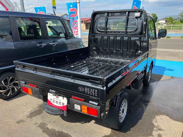 ハイゼットトラックＥＸＴ４ＷＤ　ＭＴ　６６０ｃｃ　衝突被害軽減ブレーキ　横滑り防止装置　ＡＢＳ　運転席・助手席エアバッグ　アイドリングストップ　マニュアルエアコン　パワーステアリング　プッシュボタンスタート　キーフリー（福島県）の中古車