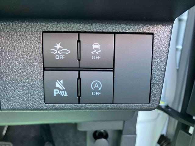 ムーヴキャンバスストライプスG4WD CVT 660cc 衝突被害軽減ブレーキ 横滑り防止機能 前席シートヒーター 両側電動スライドドア 電動パーキングブレーキ オートライト LEDヘッドライト(福島県)の中古車