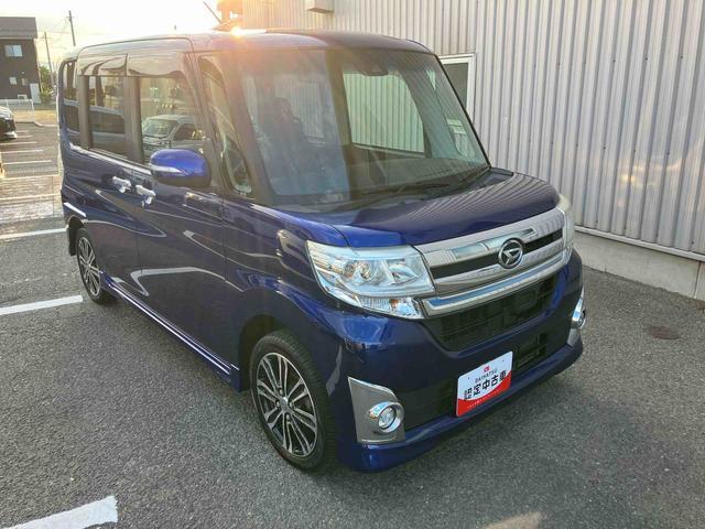 タントカスタムRS トップエディションSAII4WD CVT 660cc 7インチナビ バックモニター 横滑り防止機能 衝突被害軽減ブレーキ 両側電動スライドドア プッシュボタンスタート オートエアコン 運転席・助手席エアバック(福島県)の中古車